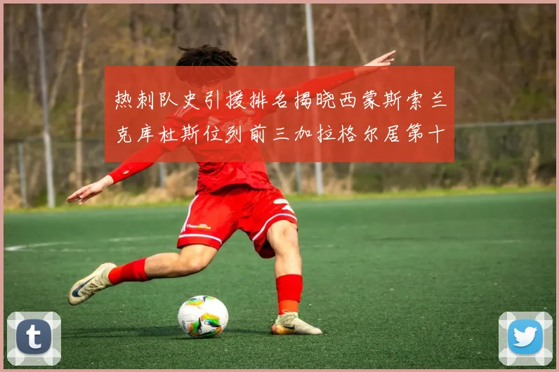 热刺队史引援排名揭晓西蒙斯索兰克库杜斯位列前三加拉格尔居第十一位